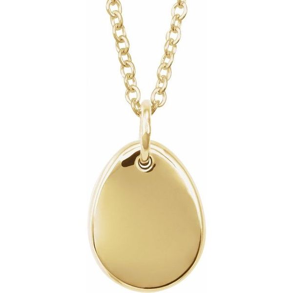 Engravable Accented Necklace - Image 3