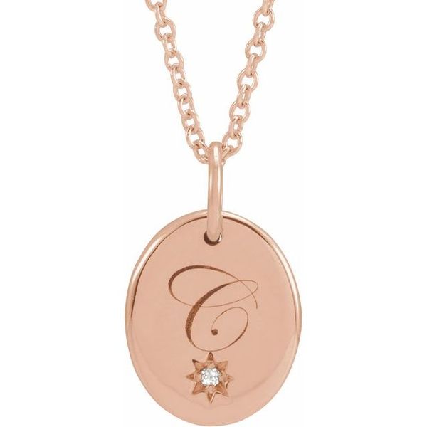 Engravable Accented Necklace - Image 3