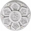 Accented Mantra Pendant