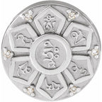 Accented Mantra Pendant