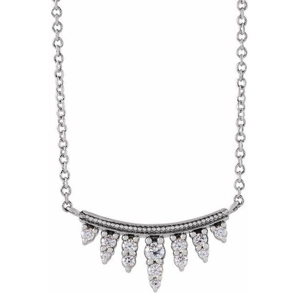 Accented Bar Necklace