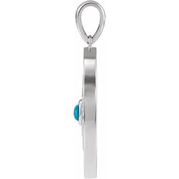 Accented Evil Eye Pendant - Image 2