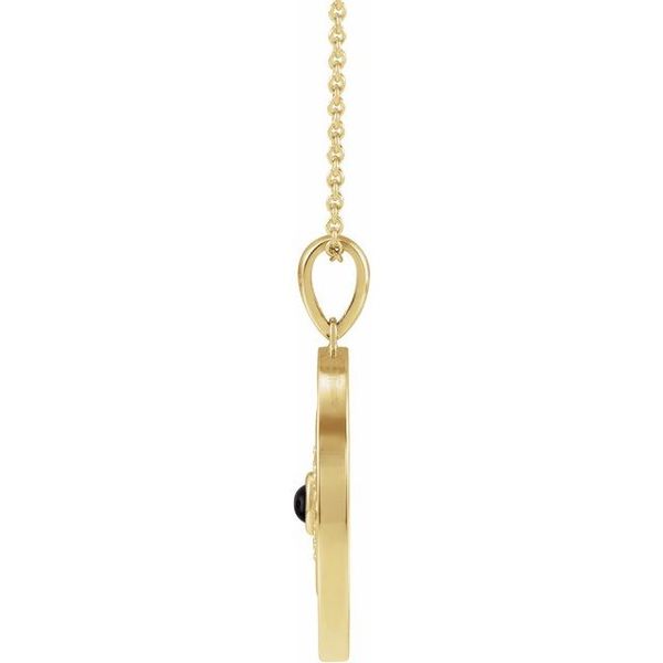 Accented Evil Eye Necklace - Image 2