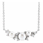 Accented Pearl Necklace