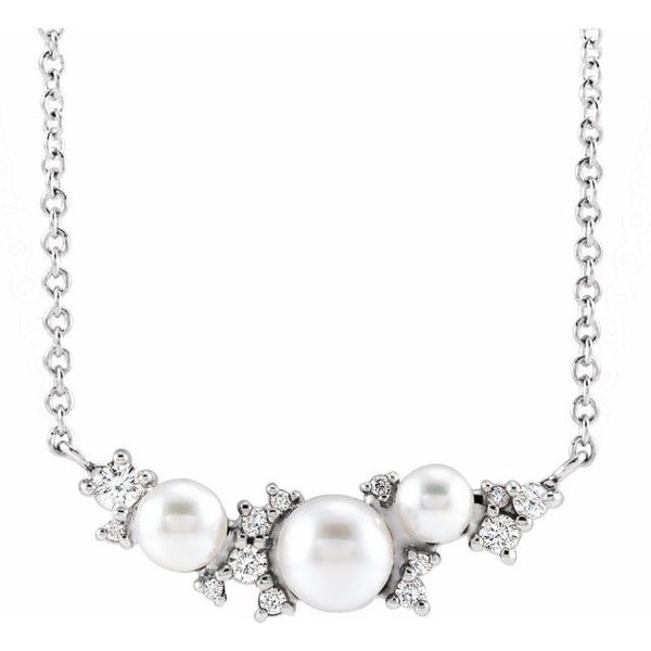 Accented Pearl Necklace
