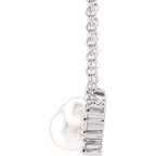 Accented Pearl Necklace - Image 2