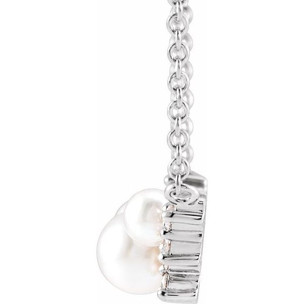 Accented Pearl Necklace - Image 2