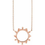 Geometric Necklace