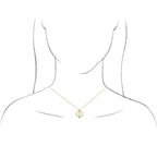 Negative Space Circle Pendant - Image 3
