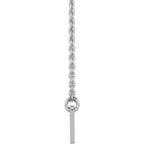 Engravable Half Moon Necklace - Image 2