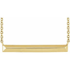 Geometric Bar Necklace