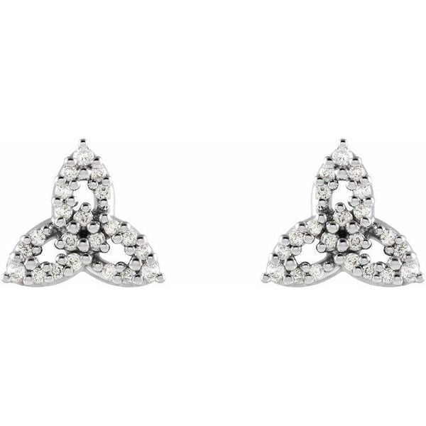 Celtic-Inspired Trinity Earrings - Image 2