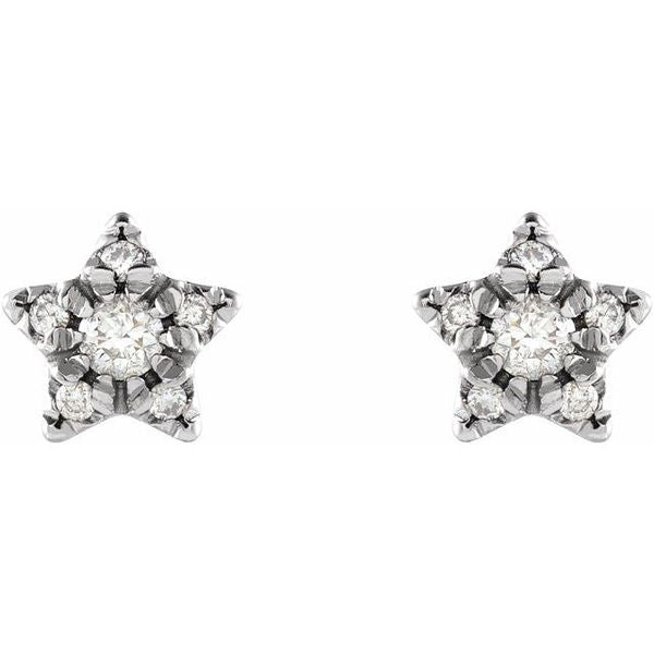 Accented Star Earrings - Image 2