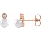 Accented Pearl Earrings