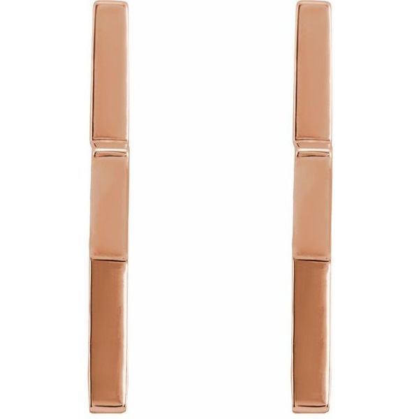 Star Hoop Earrings - Image 2