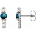 Accented Bar Earrings