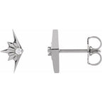 Accented Starburst Earrings