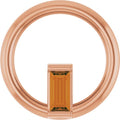Straight Baguette Circle Pendant