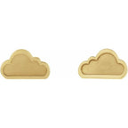 Tiny Cloud Earrings - Image 2