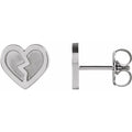 Tiny Heart Earrings