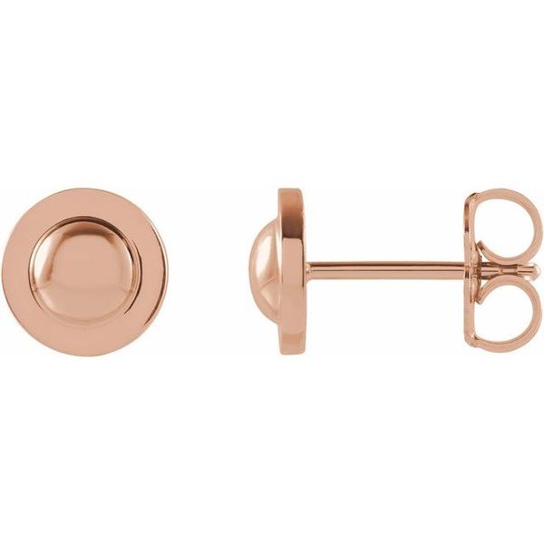 Domed Earrings