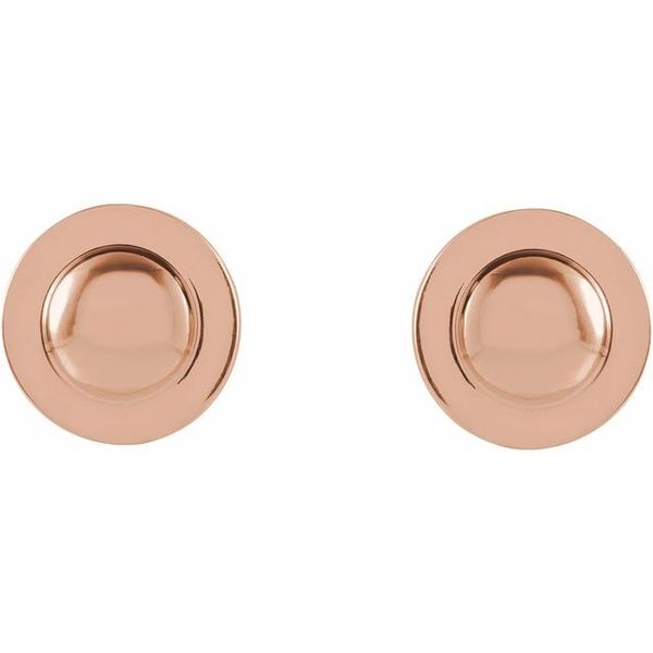 Domed Earrings - Image 2