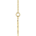Engravable Puzzle Piece Necklace - Image 2