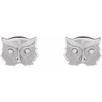 Tiny Owl Earrings - Image 2