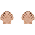 Tiny Shell Earrings - Image 2