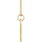 Engravable Dog Tag Necklace - Image 2