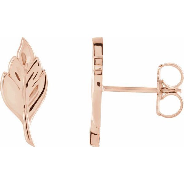 Leaf Earrings - Image 2