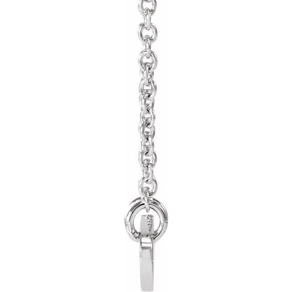 Engravable Oval Necklace - Image 2