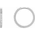 Accented Huggie Earrings
