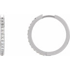 Accented Huggie Earrings