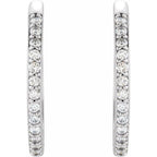 Accented Huggie Earrings - Image 2