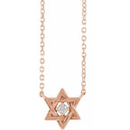 Star of David Necklace