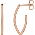 Geometric Hoop Earrings