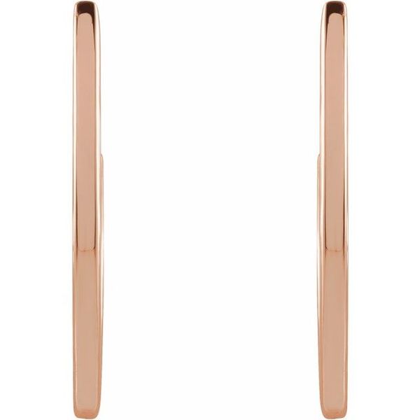 Geometric Hoop Earrings - Image 2