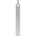 Engravable Bar Pendant