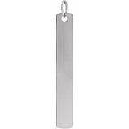 Engravable Bar Pendant