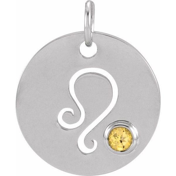 Zodiac Disc Pendant