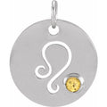 Zodiac Disc Pendant
