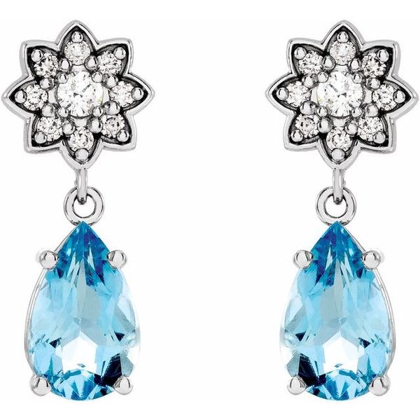 Floral Earrings - Image 2