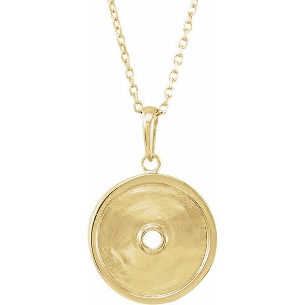 Accented Disc Necklace - Image 3