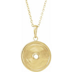 Accented Disc Necklace - Image 3
