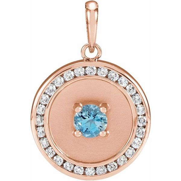 Accented Disc Pendant