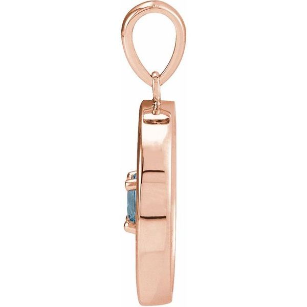 Accented Disc Pendant - Image 2