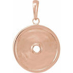 Accented Disc Pendant - Image 3