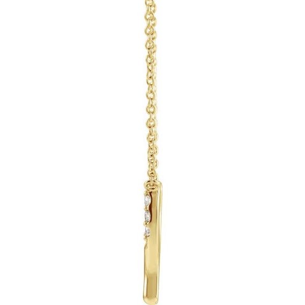 Petite Wishbone Necklace - Image 2