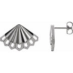 Fan Earrings